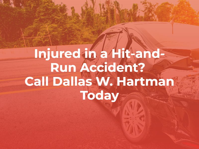 call dallas hartman pittsburgh hit and run accident lawyers if you have been injured