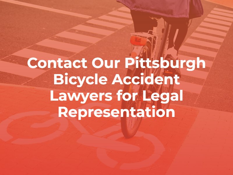 contact our Pittsburgh bicycle accident lawyers for legal representation